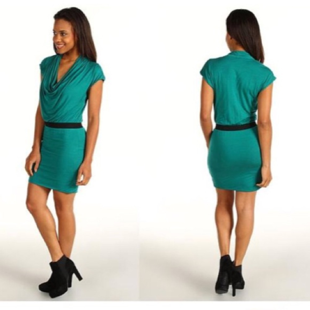 Beautiful NWT Splendid Jade Cowl Neck Dress Size S - Picture 1 of 5